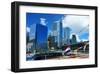 Vancouver Harbor Canada-null-Framed Art Print