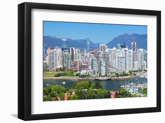 Vancouver In British Columbia-null-Framed Art Print