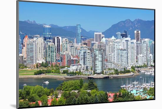 Vancouver In British Columbia-null-Mounted Art Print