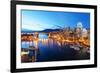 Vancouver In Canada-null-Framed Art Print