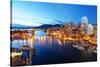 Vancouver In Canada-null-Stretched Canvas