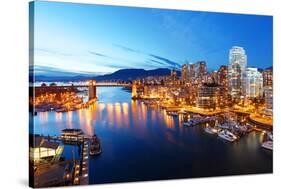 Vancouver In Canada-null-Stretched Canvas