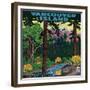 Vancouver Island Advertising Poster - Vancouver Island, Canada-Lantern Press-Framed Premium Giclee Print