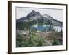 Vancouver Island, Strathcona Provincial Park, Glacier Feed Cream Lake-Christopher Talbot Frank-Framed Photographic Print