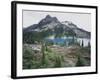 Vancouver Island, Strathcona Provincial Park, Glacier Feed Cream Lake-Christopher Talbot Frank-Framed Photographic Print
