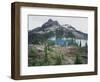 Vancouver Island, Strathcona Provincial Park, Glacier Feed Cream Lake-Christopher Talbot Frank-Framed Photographic Print