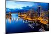 Vancouver Night View-abesan-Mounted Photographic Print