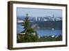 Vancouver Panorama-duallogic-Framed Photographic Print