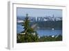 Vancouver Panorama-duallogic-Framed Photographic Print