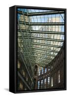 Vancouver Public Library, Vancouver, British Columbia, Canada-Walter Bibikow-Framed Stretched Canvas