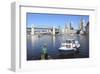 Vancouver's False Creek Ferry-null-Framed Art Print