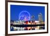 Vancouver Science World at Night, Vancouver, British Columbia, Canada. this Building Was Designed F-jiawangkun-Framed Photographic Print