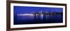 Vancouver Skyline at Night, British Columbia, Canada 2013-null-Framed Photographic Print