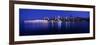 Vancouver Skyline at Night, British Columbia, Canada 2013-null-Framed Photographic Print