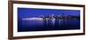 Vancouver Skyline at Night, British Columbia, Canada 2013-null-Framed Photographic Print