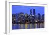 Vancouver skyline, British Columbia, Canada, North America-Richard Cummins-Framed Photographic Print