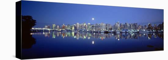 Vancouver Skyline, British Columbia, Canada-null-Stretched Canvas