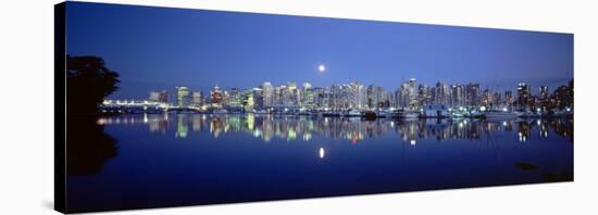 Vancouver Skyline, British Columbia, Canada-null-Stretched Canvas