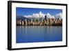 Vancouver Skyline Canada-null-Framed Art Print