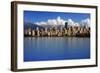 Vancouver Skyline Canada-null-Framed Art Print