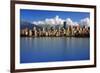 Vancouver Skyline Canada-null-Framed Art Print