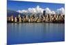Vancouver Skyline Canada-null-Mounted Art Print