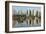 Vancouver Skyline &False Creek-null-Framed Art Print