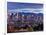 Vancouver skyline in front of North Shore Mountains-Ron Watts-Framed Photographic Print