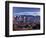 Vancouver skyline in front of North Shore Mountains-Ron Watts-Framed Photographic Print