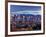 Vancouver skyline in front of North Shore Mountains-Ron Watts-Framed Photographic Print