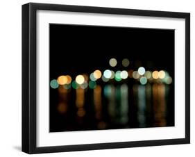 Vancouver Skyline Reflected-Sharon Wish-Framed Photographic Print