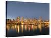 Vancouver skyline-Benjamin Rondel-Stretched Canvas