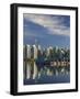 Vancouver Skyline.-Jon Hicks-Framed Photographic Print