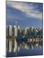 Vancouver Skyline.-Jon Hicks-Mounted Photographic Print