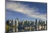 Vancouver Skyline.-Jon Hicks-Mounted Photographic Print