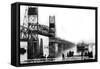 Vancouver, Washington, View of the Pacific Hwy Bridge going towards Portland, OR-Lantern Press-Framed Stretched Canvas