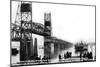 Vancouver, Washington, View of the Pacific Hwy Bridge going towards Portland, OR-Lantern Press-Mounted Art Print