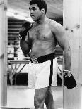 Boxing Great Muhammad Ali-Vandell Cobb-Framed Stretched Canvas