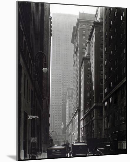 Vanderbilt, From E. 46th Street, Manhattan-Berenice Abbott-Mounted Giclee Print