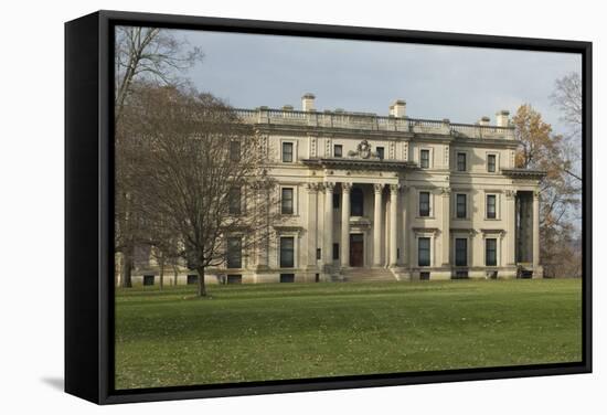 Vanderbilt Mansion in Hyde Park NY-null-Framed Stretched Canvas