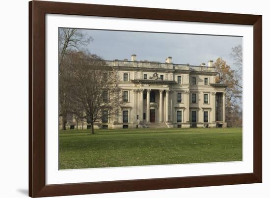 Vanderbilt Mansion in Hyde Park NY-null-Framed Photographic Print