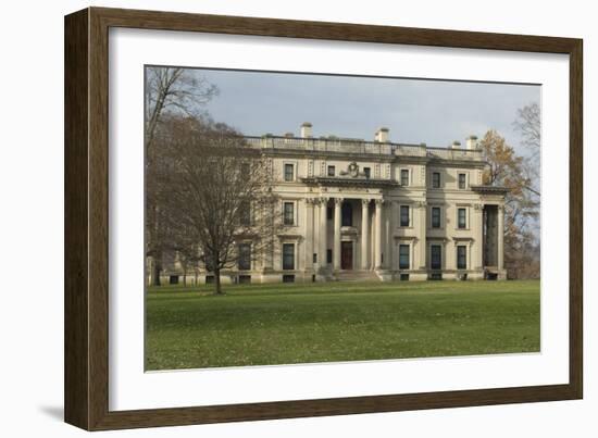 Vanderbilt Mansion in Hyde Park NY-null-Framed Photographic Print