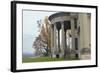 Vanderbilt Mansion Overlooking the Hudson River in Hyde Park NY-null-Framed Photographic Print