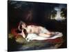 Vanderlyn: Ariadne Asleep-John Vanderlyn-Stretched Canvas