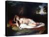 Vanderlyn: Ariadne Asleep-John Vanderlyn-Stretched Canvas