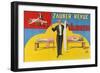 Vandredi Magic Revue, 1923-null-Framed Giclee Print