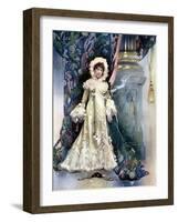 Vane Featherstone in the Price of Peace, C1902-Ellis & Walery-Framed Giclee Print