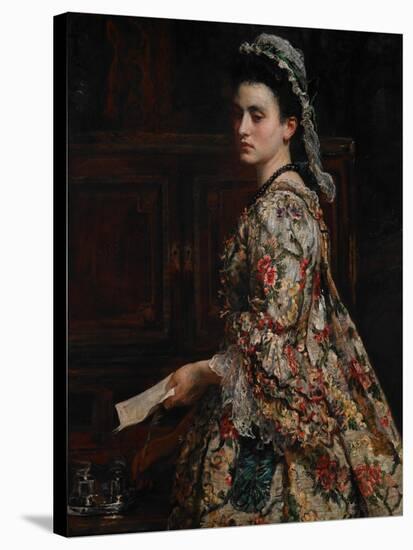 Vanessa, 1868-John Everett Millais-Stretched Canvas