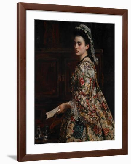 Vanessa, 1868-John Everett Millais-Framed Giclee Print