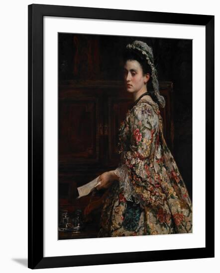 Vanessa, 1868-John Everett Millais-Framed Giclee Print